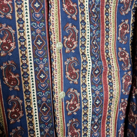 Vintage Structure Printed Dress shirt - Picture 4 of 4